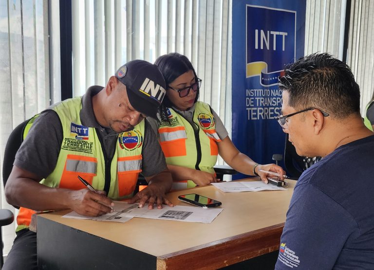 El INTT realiza operativo para los trabajadores de Fundelec