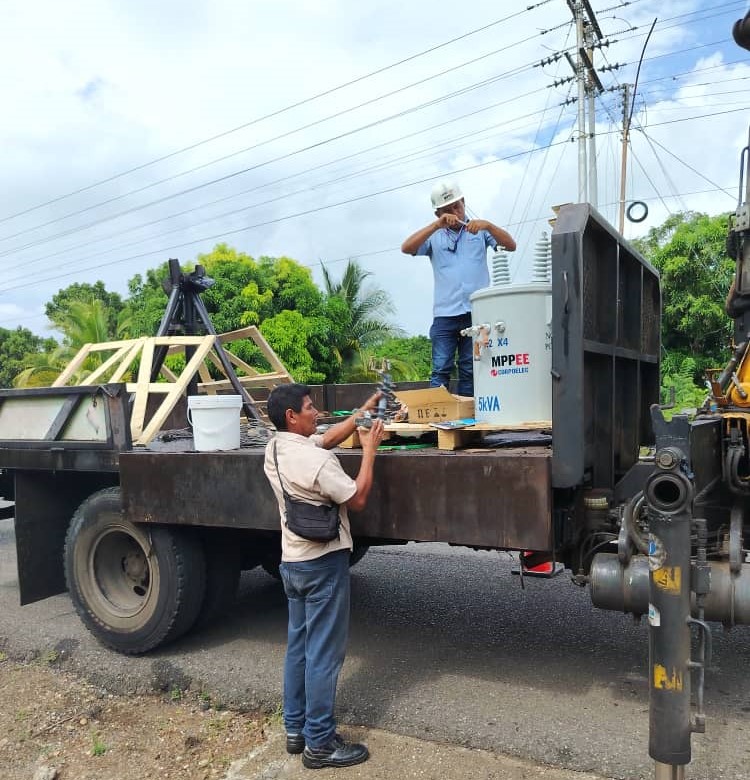Instalan transformadores en Monagas