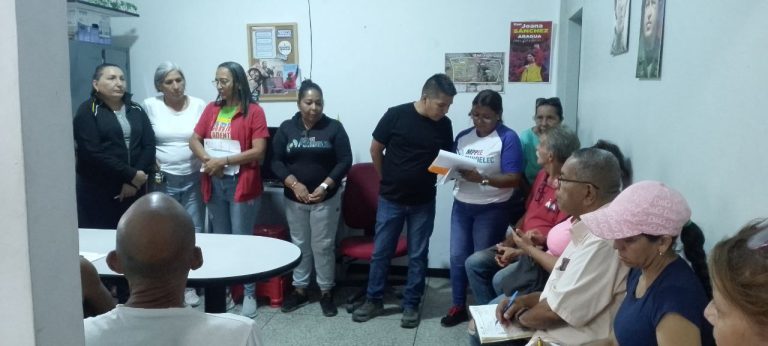 Reunión de articulación con 14 consejos comunales en Aragua