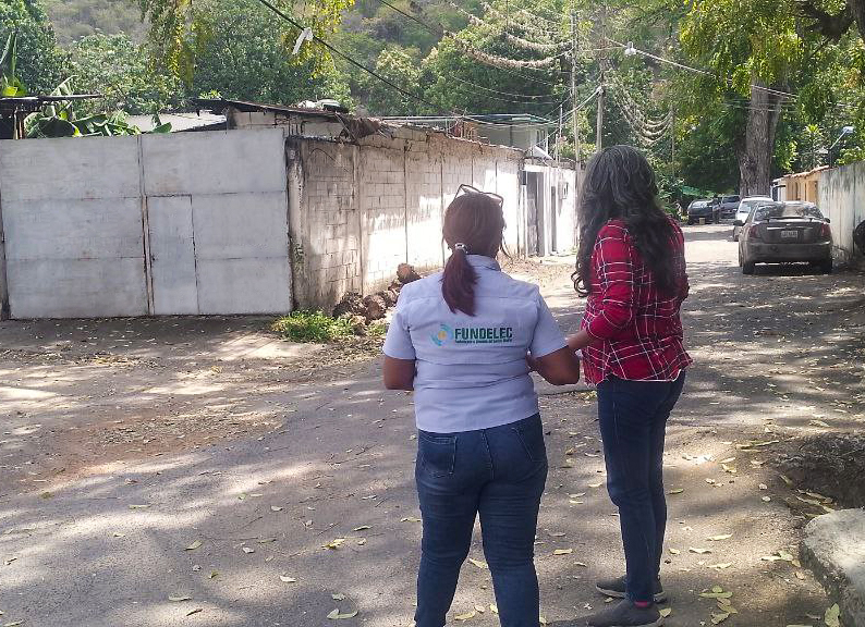 Fundelec evaluó infraestructura eléctrica en comunidad del municipio Girardot en el estado Aragua