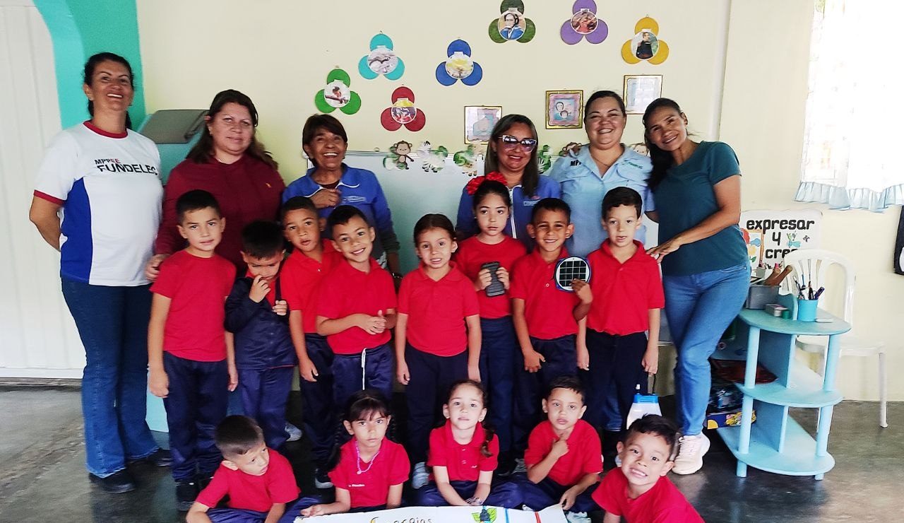 jornada educativa integral en el Simoncito "José Gil Fortoul"